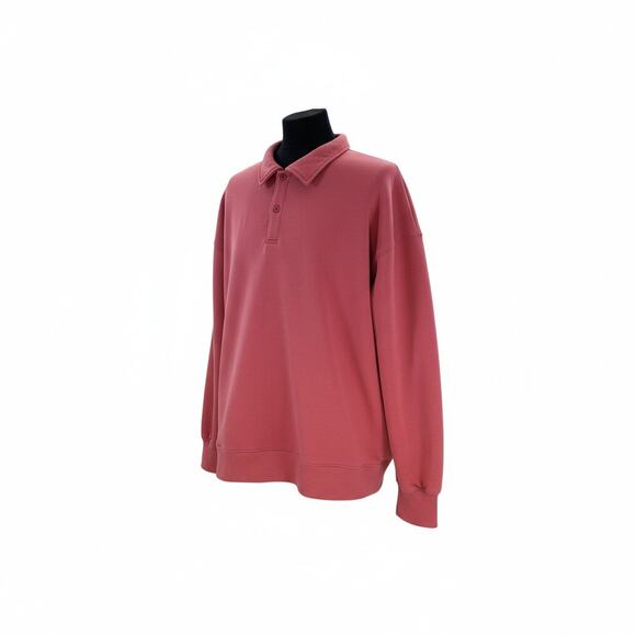 Mondetta Men's XL Red Collared Pullover Sweater - Picture 6 of 10